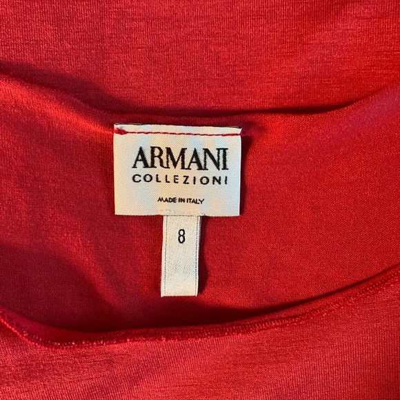 LAST CHANCE! Armani Simin T Spa Tank Top Orange - Picture 3 of 4